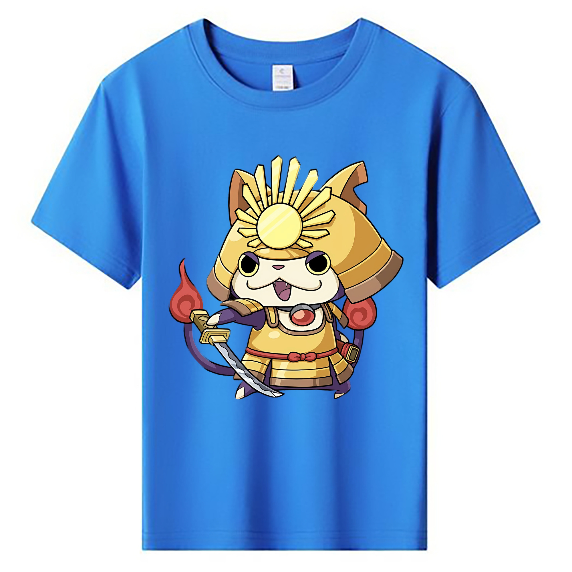 （画像用） 妖怪ウォッチ Yo-kai Watch 綿100％キッズTシャツ（フロントプリント）